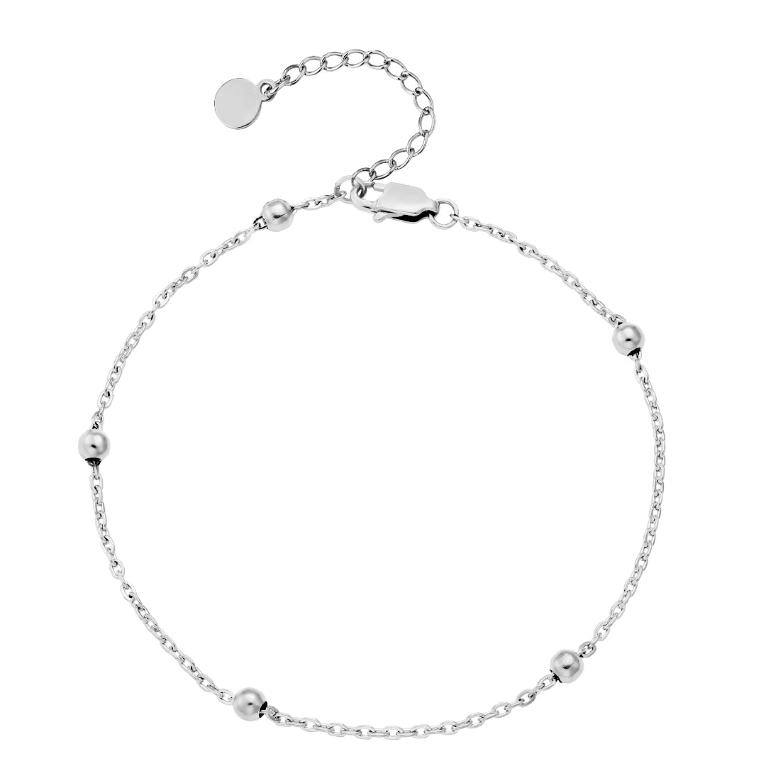 bead anklets cable chain - KRKC&CO
