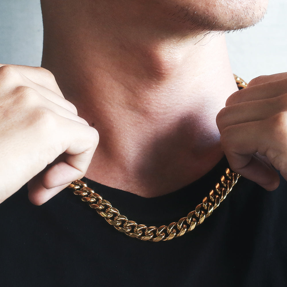 10mm Miami Cuban Link Chain from KRKC&CO