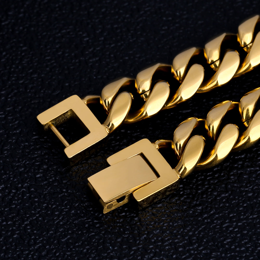 10mm Miami Cuban Link Chain from KRKC&CO