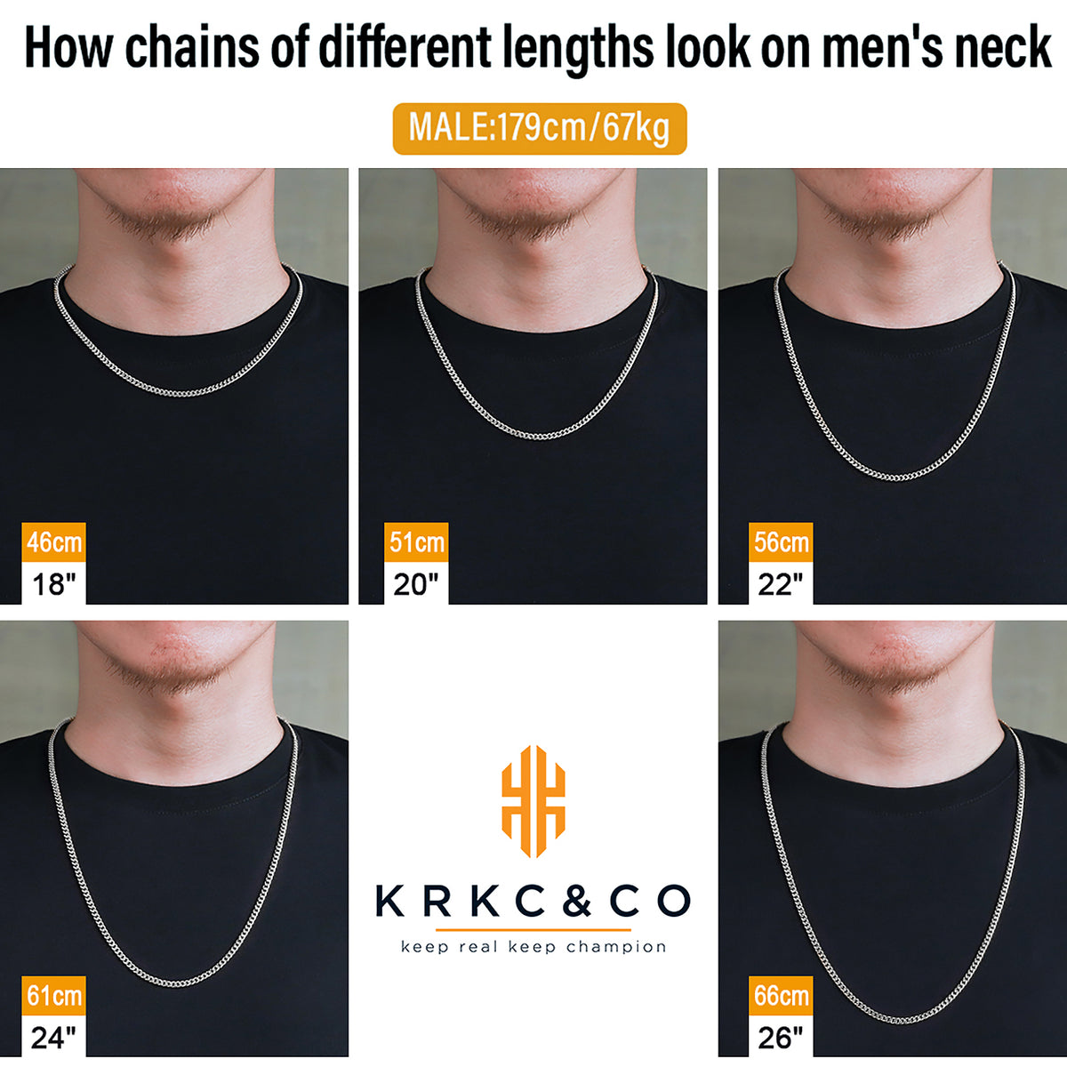 3mm Micro Cuban Link Chain Set in White Gold For Men's Necklace KRKC ...