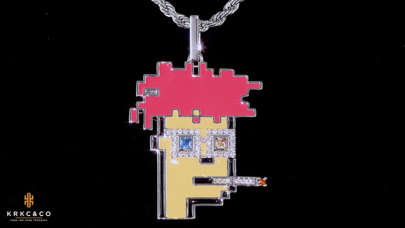 Crypto Punk NFT Pendant #5