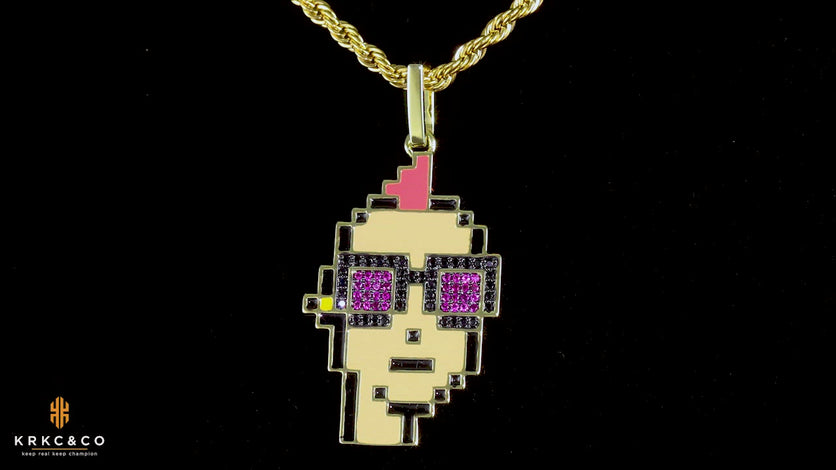Crypto Punk NFT Pendant #2